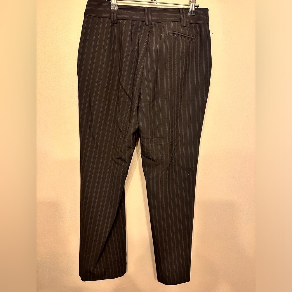 Alfani Dress Pants Black and Purple size 10